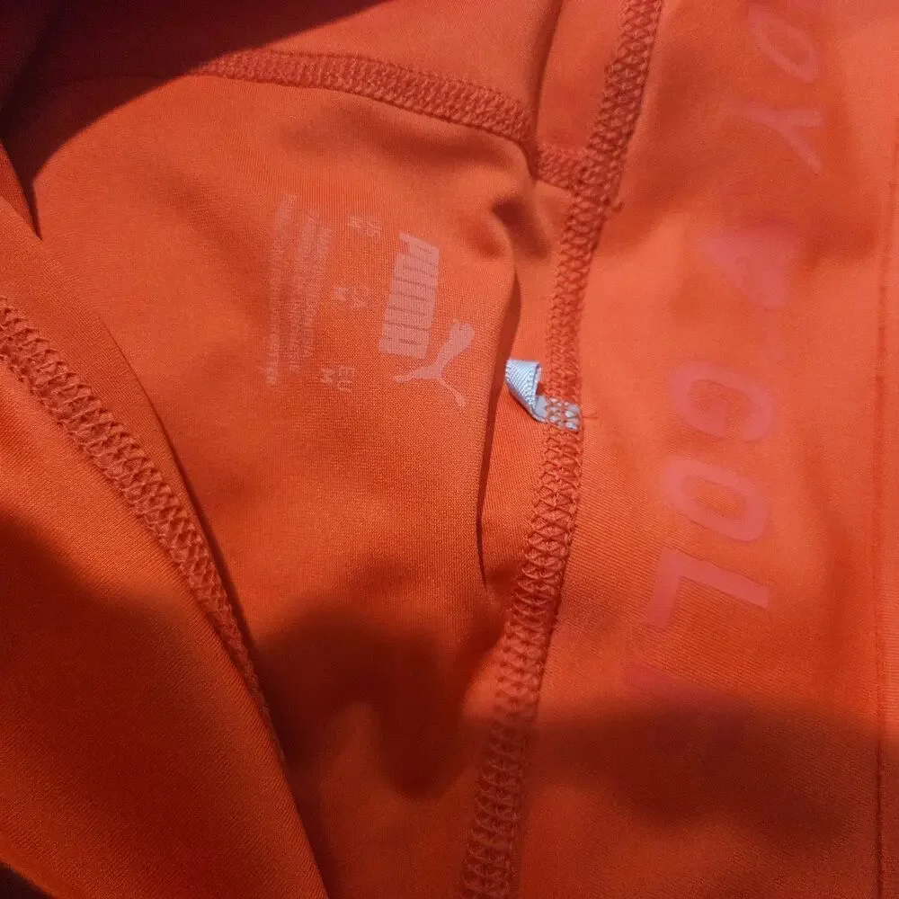 Puma Orange Activewear Athleic Tennis Skort Size Medium Size Medium Preppy
